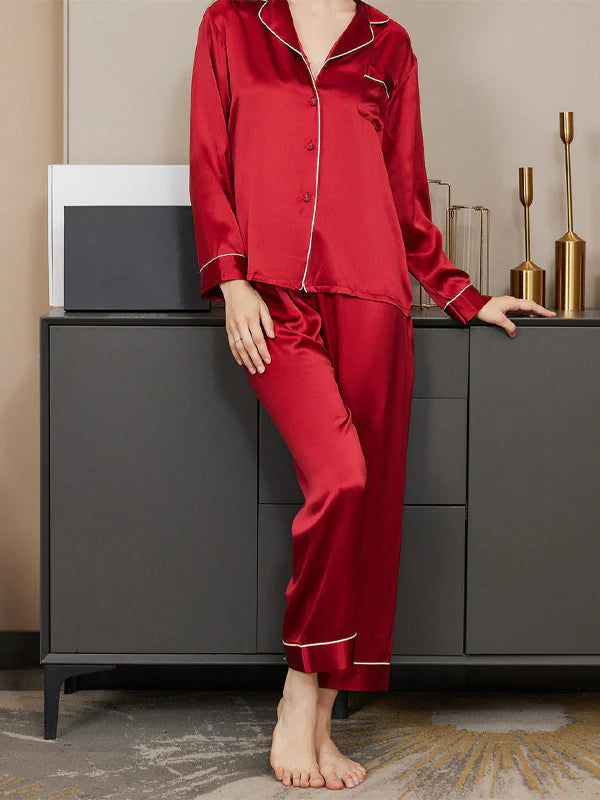 PLAIN SILK - RED
