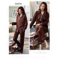 PLAIN SILK - BROWN
