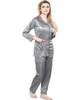 PLAIN SILK - GREY