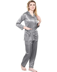PLAIN SILK - GREY