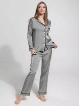 PLAIN SILK - GREY