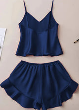 CAMI SHORT -    NAVYBLUE