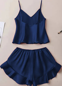 CAMI SHORT -    NAVYBLUE