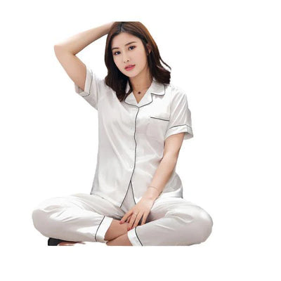 PLAIN SILK - WHITE
